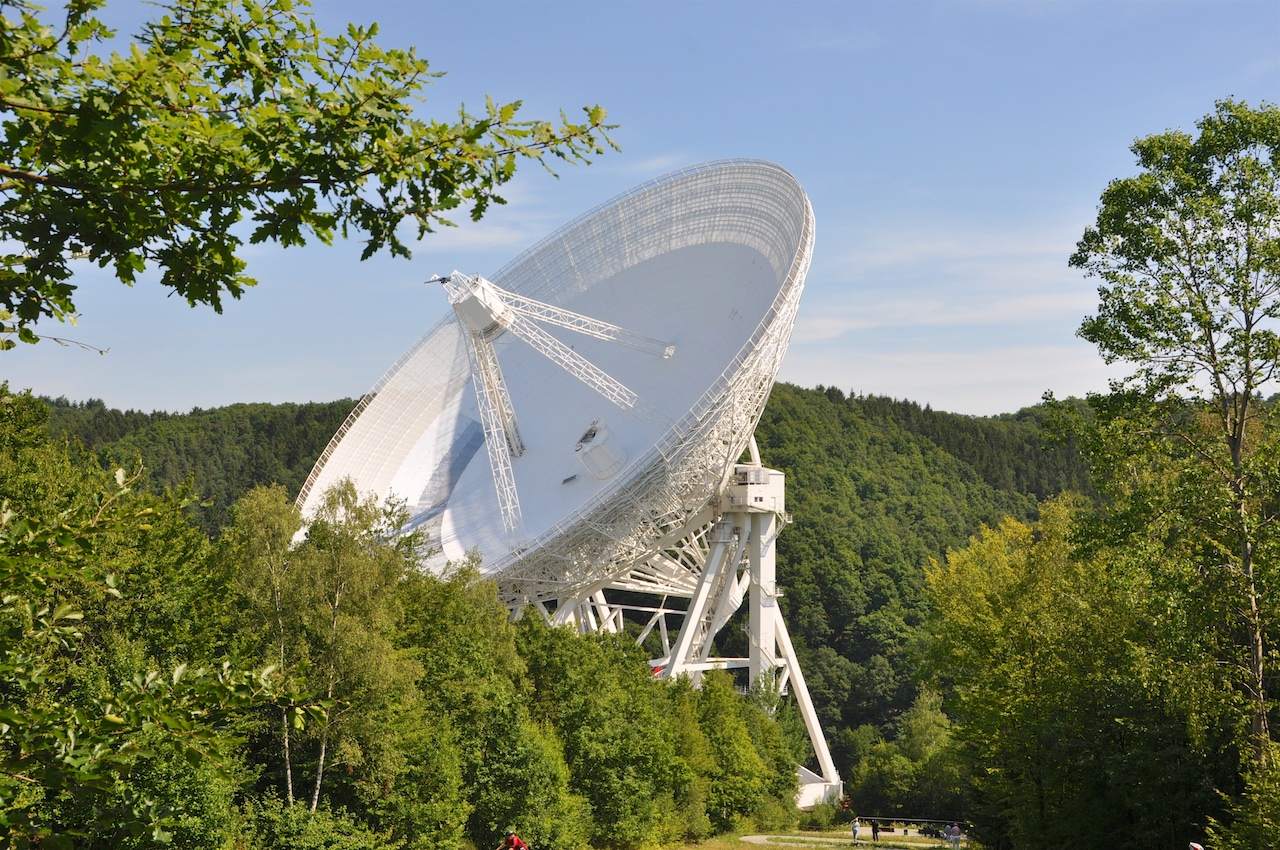 Radioteleskop Effelsberg | GPS Wanderatlas