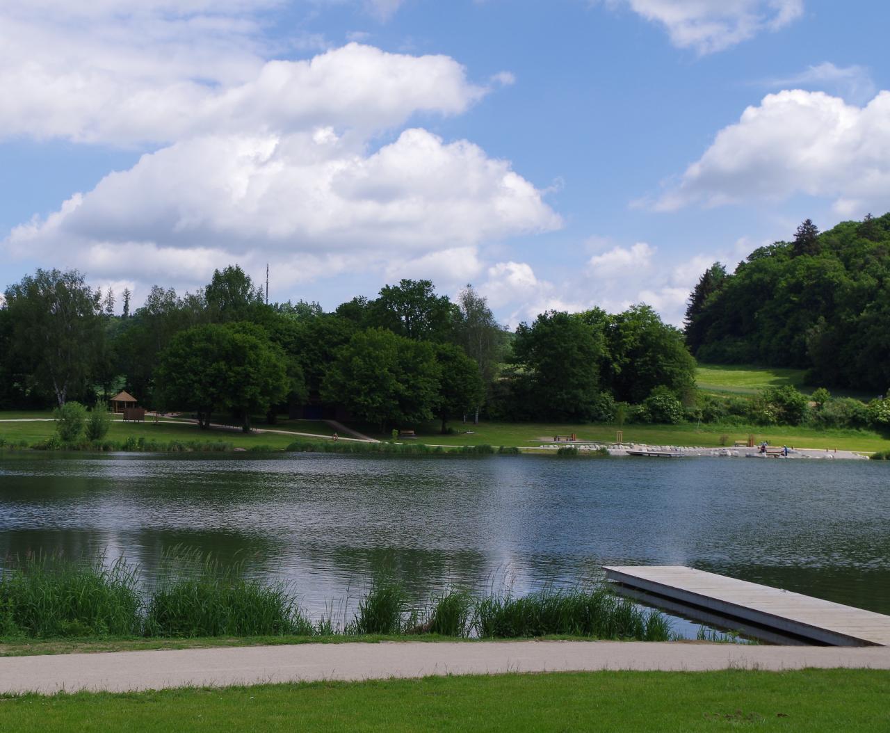 Rundwanderung vom Rothsee zum Steinlachenberg (Zusmarshausen) GPS