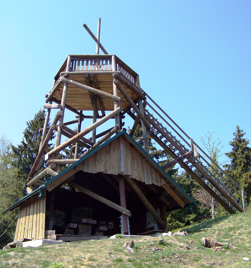 Von Neustadt am Rennsteig zum Aussichtsturm auf der Haube GPS Wanderatlas