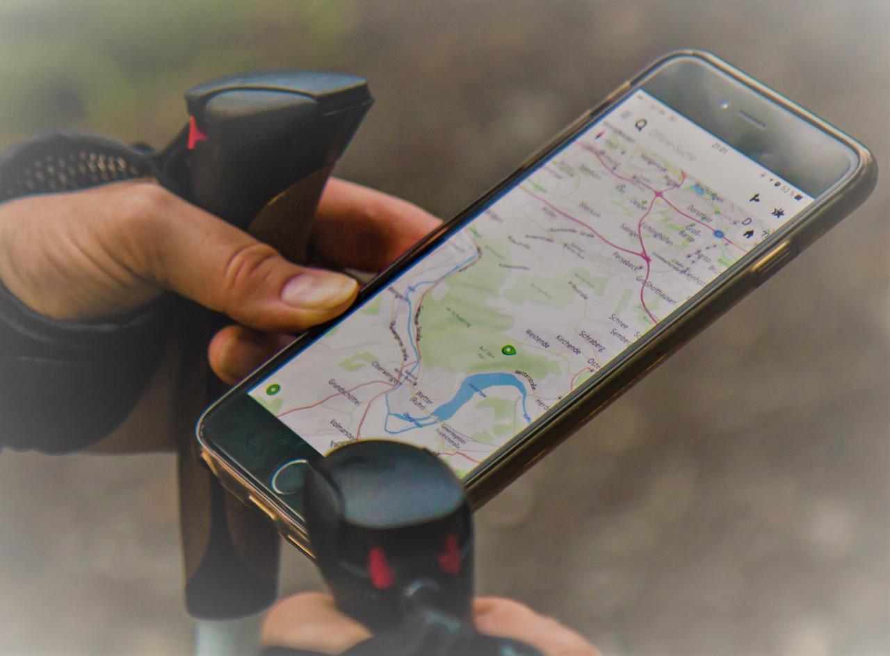 Einfach loswandern OutdoorNavigation mit dem GPS Wanderatlas GPS