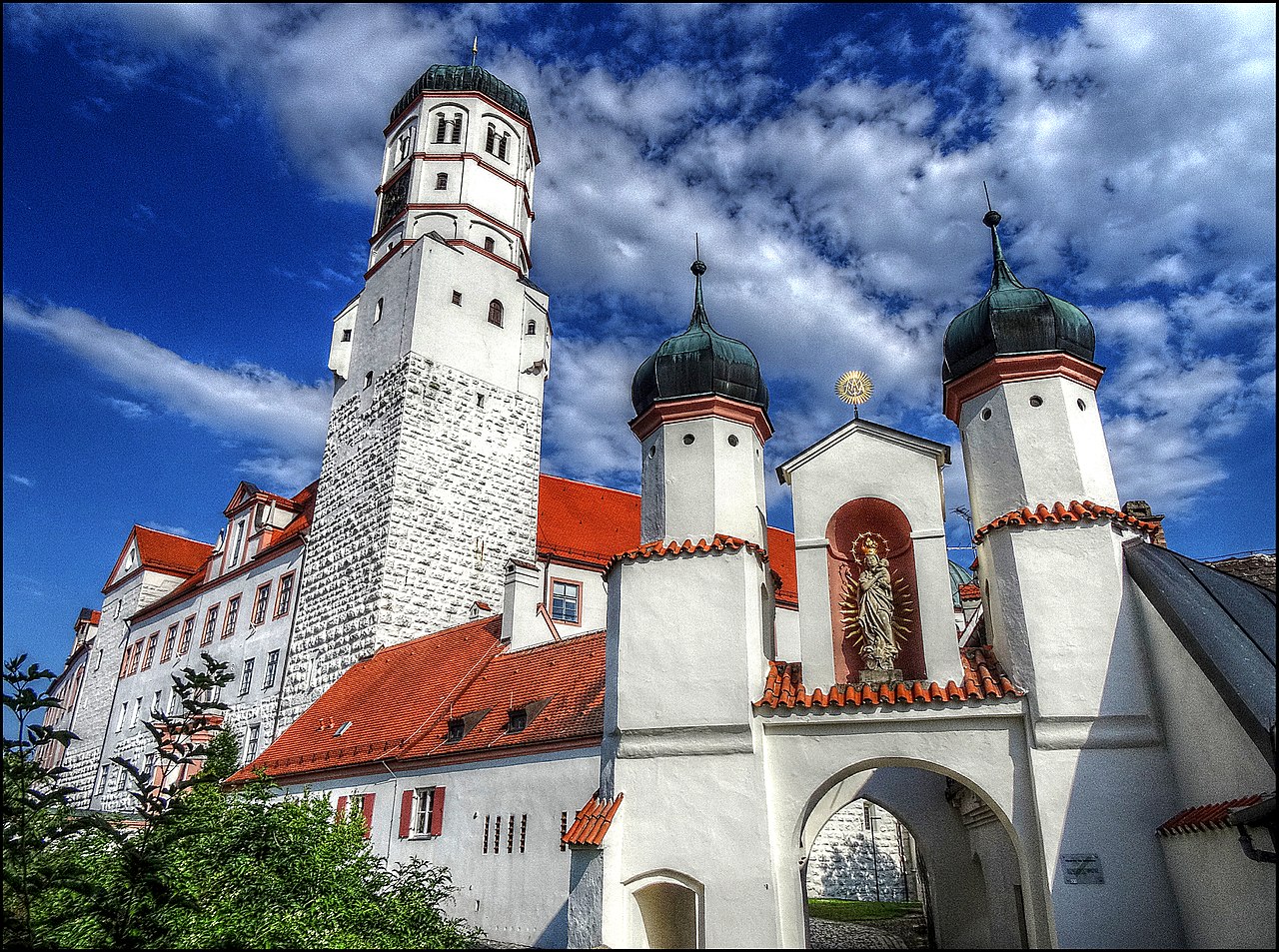 Stadtspaziergang durch Dillingen an der Donau GPS Wanderatlas