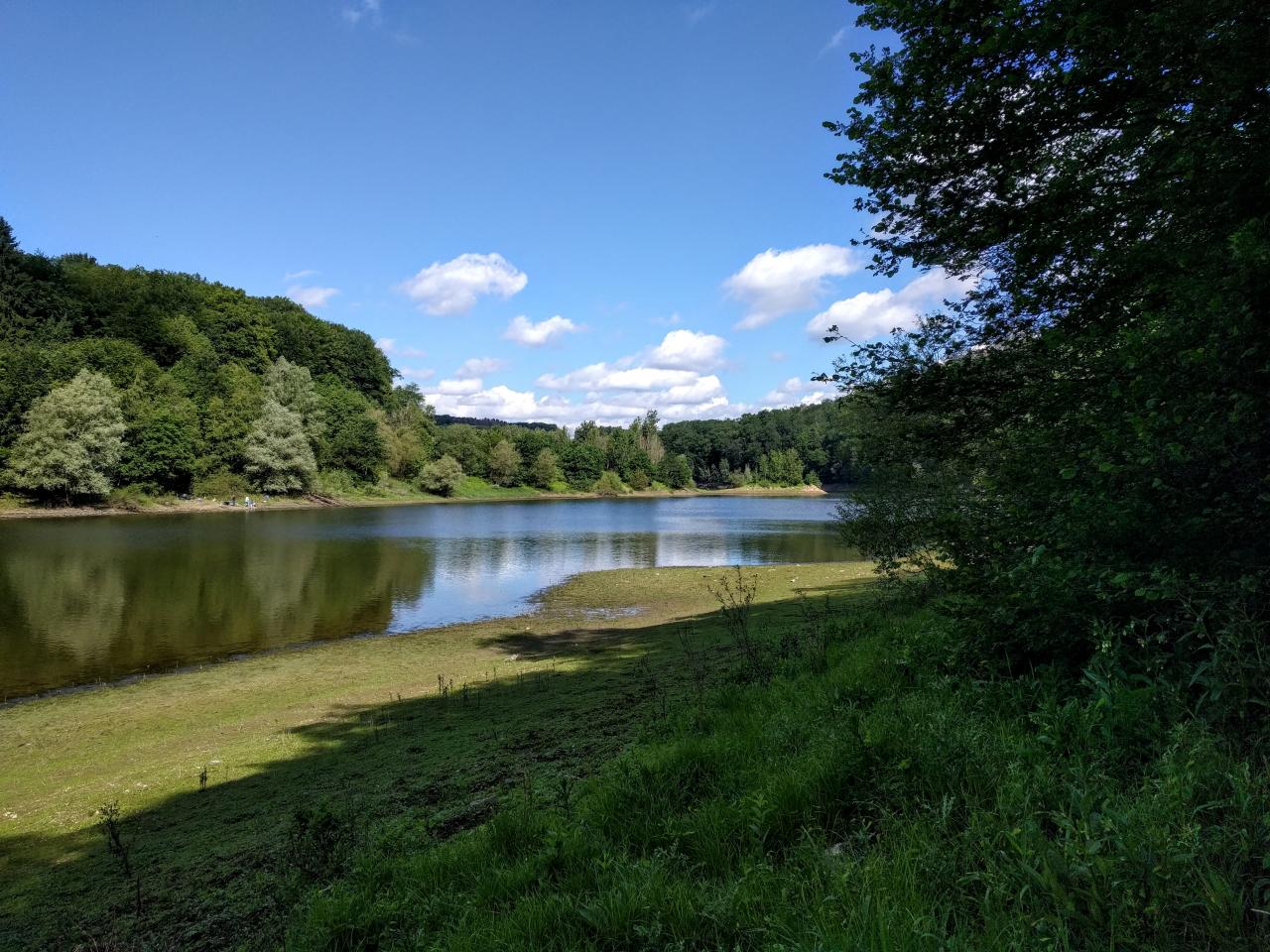 Von der Wuppertalsperre zur Bevertalsperre GPS Wanderatlas