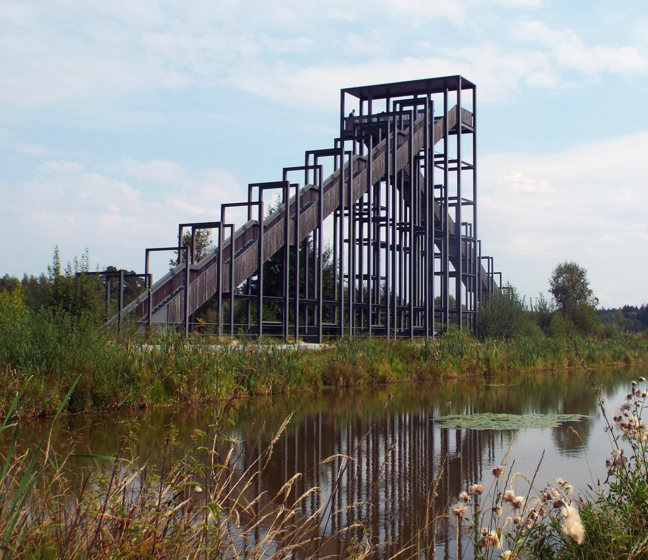Himmelsleiter und die 1000 Teiche der Tirschenreuther Teichpfanne GPS