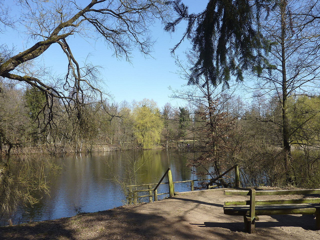 Jacobiweiher und Kesselbruchweiher Runde durch den Frankfurter