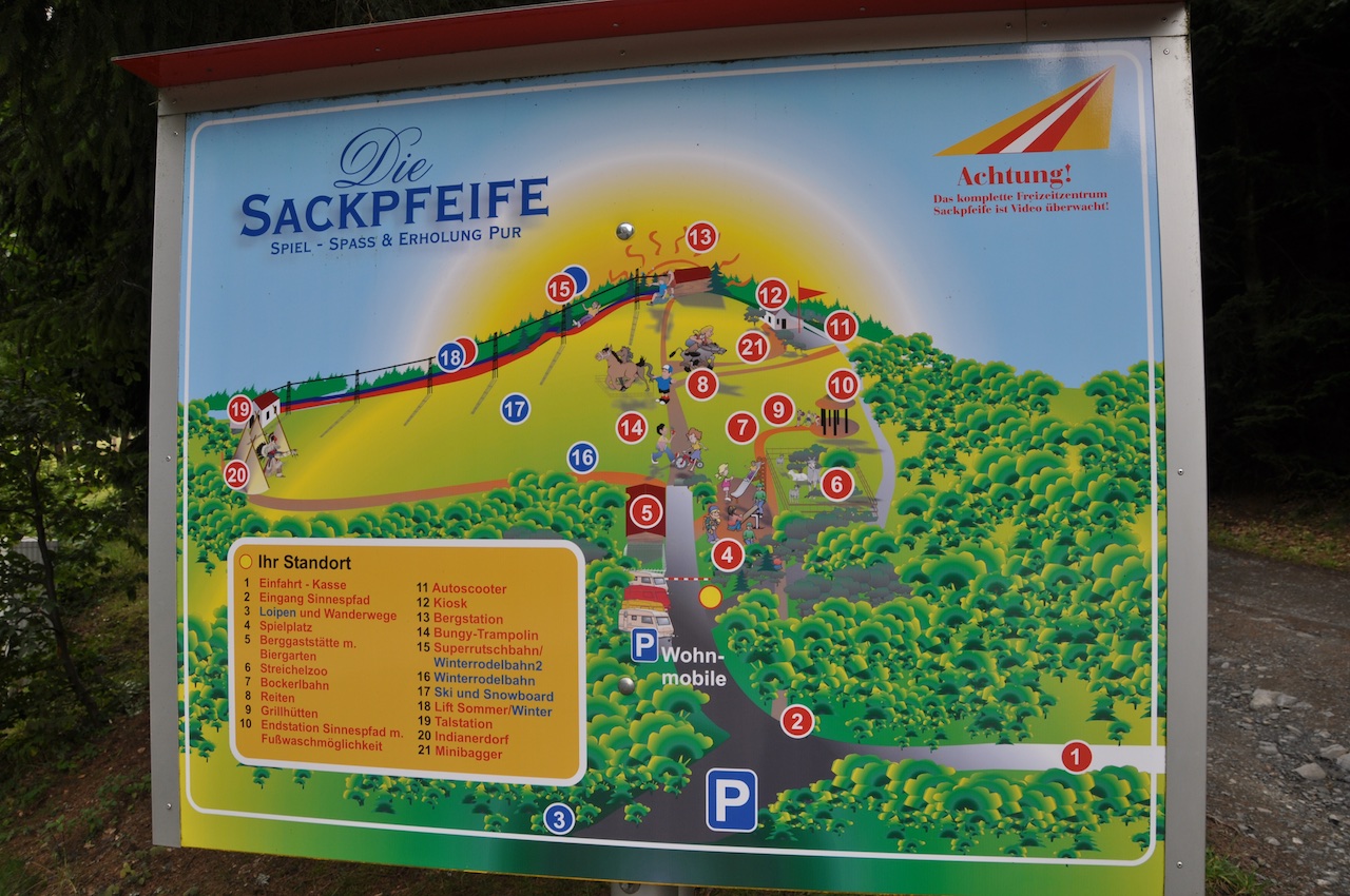 Sackpfeife GPS Wanderatlas