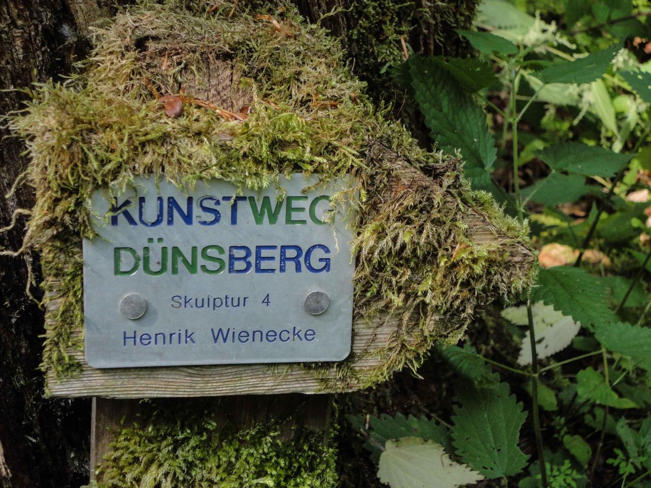 Der Kunstweg am Dünsberg GPS Wanderatlas