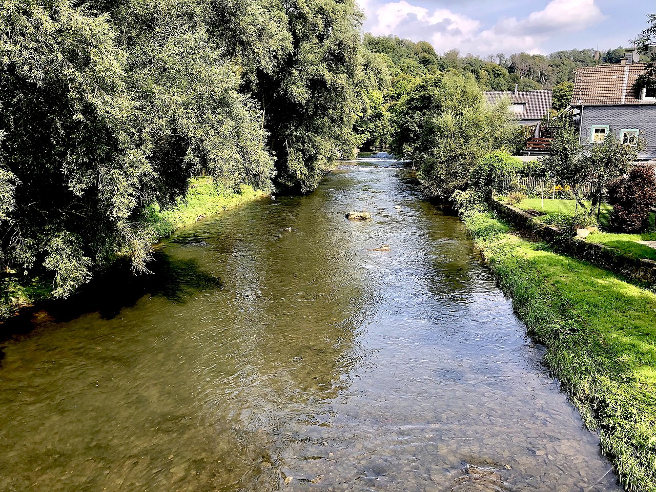 Von Engelskirchen durchs Aggertal zum Stauweiher Osberghausen GPS
