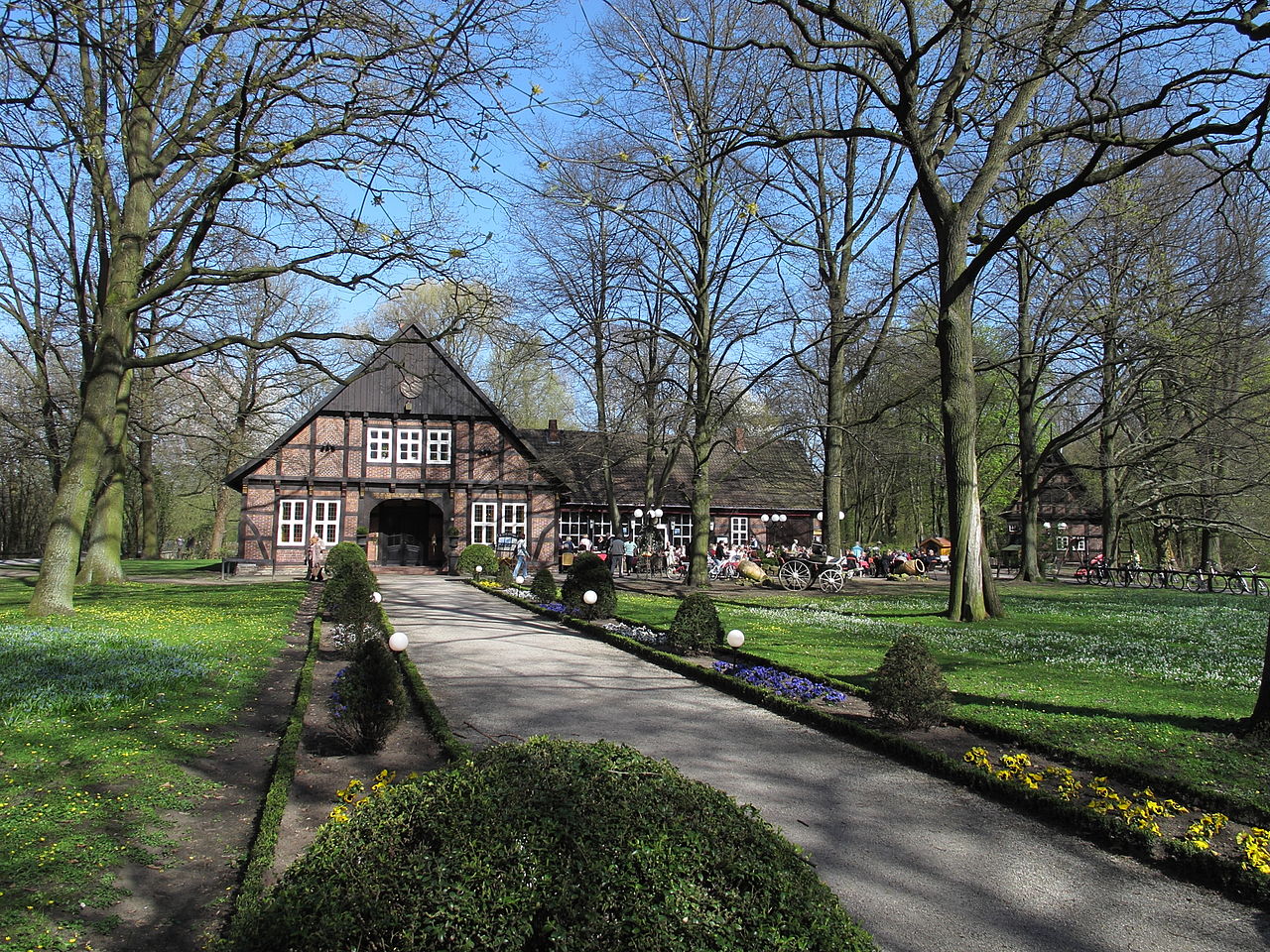 Runde durch den Tiergarten Hannover und den HermannLönsPark GPS