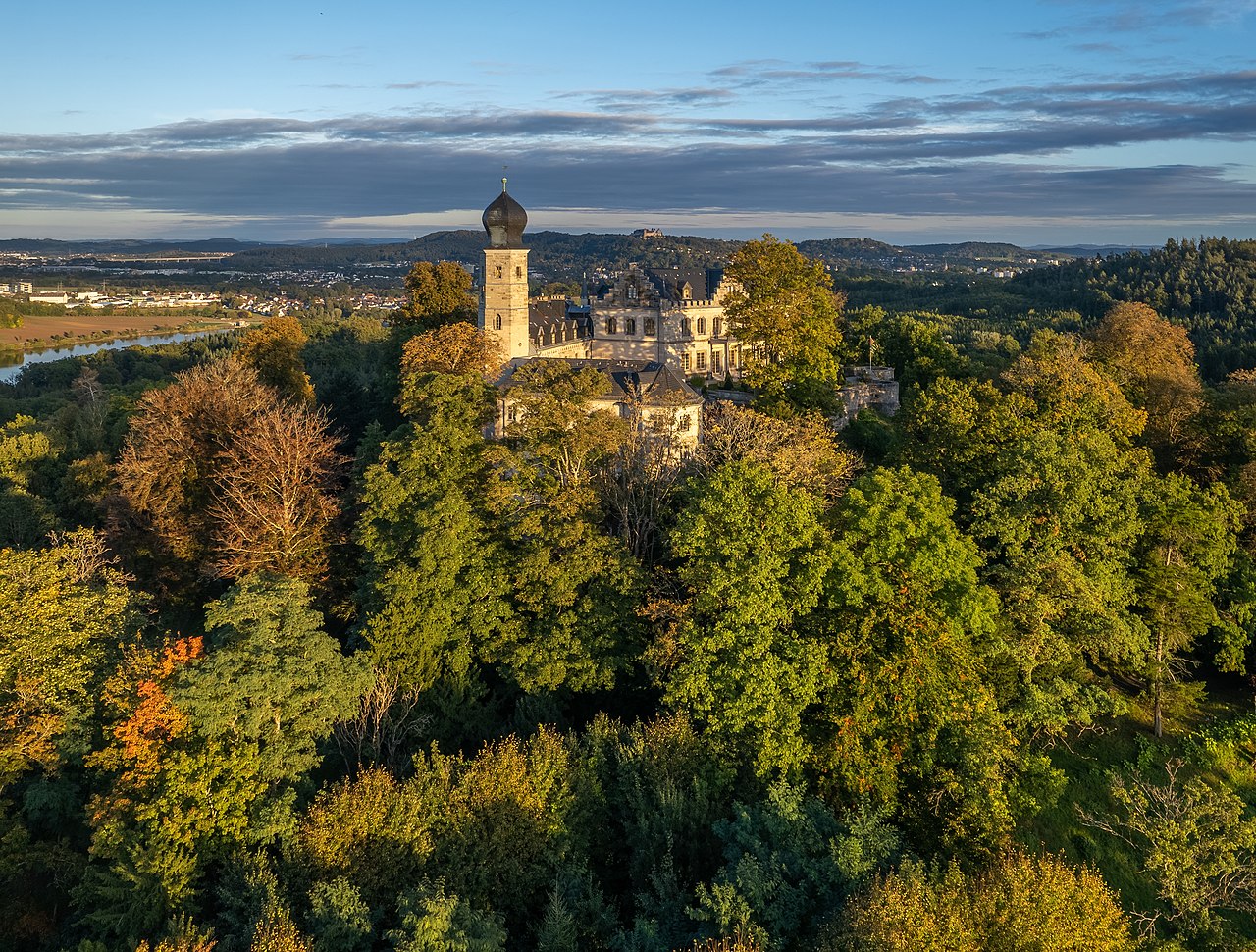 Schloss Callenberg Rundwanderung GPS Wanderatlas