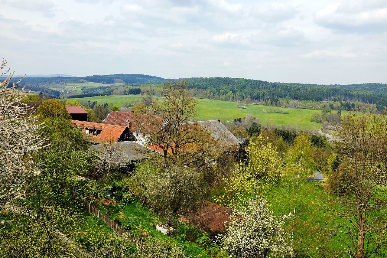 Burg Hohenberg und die Egerauen GPS Wanderatlas