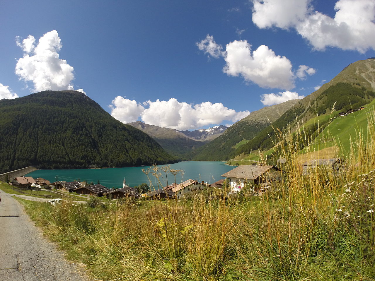 Rund um den VernagtStausee (Lago di Vernago) im Schnalstal GPS