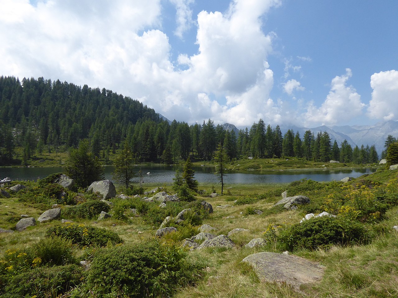 3SeenRunde Lago di San Giuliano, Lago di San Garzoné und Lago di