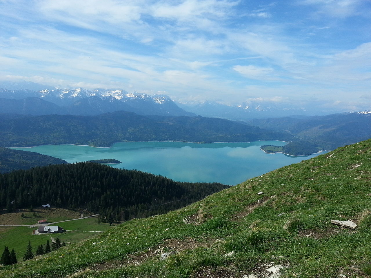 Wandertour vom Walchensee zur Jocheralm GPS Wanderatlas